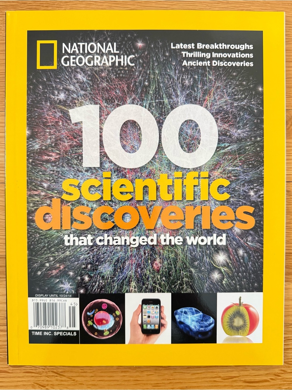 National Geographic 100 Scientific Discoveries That Changed the World Magazine
